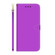 iPhone 15 Plus Imitated Mirror Surface Leather Phone Case - Purple