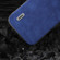 iPhone 15 Plus ABEEL Morocco Texture PU Phone Case - Blue iPhone 15 Plus ABEEL Morocco Texture PU Phone Case - Blue