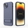 iPhone 15 Plus Wavy Texture TPU Phone Case with Lens Film - Royal Blue