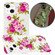 iPhone 15 Plus Electroplating Soft TPU Phone Case - Rose Flower