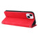 iPhone 15 Plus Skin Feel Life Tree Leather Phone Case - Red
