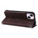 iPhone 15 Plus Skin Feel Life Tree Leather Phone Case - Brown