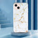 IMD Marble TPU Phone Case iPhone 15 Plus - White