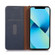 iPhone 15 Plus KHAZNEH Nappa Top Layer Cowhide Leather Phone Case - Blue