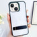 iPhone 15 Plus Linear Shape Holder Phone Case - Black