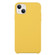 Solid Silicone Phone Case iPhone 15 Plus - Yellow