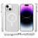 iPhone 15 Plus Terminator Style Transparent MagSafe Magnetic Phone Case - Transparent