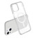 iPhone 15 Plus Terminator Style Transparent MagSafe Magnetic Phone Case - Transparent