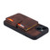 iPhone 15 Plus Skin Feel Dream RFID Anti-theft PU Card Bag Phone Case - Coffee