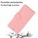 iPhone 15 Plus Skin Feel Pure Color Flip Leather Phone Case - Pink