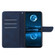 iPhone 15 Plus Stitching Embossed Leather Phone Case - Blue iPhone 15 Plus Stitching Embossed Leather Phone Case - Blue