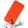 iPhone 15 Plus Straight Edge Solid Color TPU Shockproof Phone Case - Orange