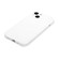 iPhone 15 Plus Straight Edge Solid Color TPU Shockproof Phone Case - White