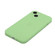 iPhone 15 Plus Straight Edge Solid Color TPU Shockproof Phone Case - Matcha Green
