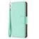 iPhone 15 Plus Litchi Texture Pure Color Flip Leather Phone Case - Green