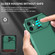 iPhone 15 Plus Stereoscopic Holder Sliding Camshield Phone Case - Green