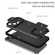 iPhone 15 Plus Stereoscopic Holder Sliding Camshield Phone Case - Black