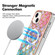 iPhone 15 Plus Marble Pattern Dual-side IMD Magsafe TPU Phone Case - Colorful Scales
