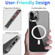 iPhone 15 Plus MagSafe Magnetic Four Corner Airbags Phone Case - Transparent