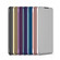 iPhone 15 Plus Plated Mirror Horizontal Flip Leather Phone Case with Holder - Silver