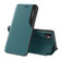 iPhone 15 Plus Side Display Flip Leather Phone Case - Green