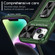 iPhone 15 Plus Camshield Robot TPU Hybrid PC Phone Case - Green