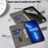 iPhone 15 Plus Crystal 3D Shockproof Protective Leather Phone Case - Reflection Dutterfly