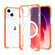 iPhone 15 Plus Magsafe Magnetic Acrylic Shockproof Phone Case - Orange