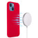 iPhone 15 Plus Shockproof Silicone Magsafe Phone Case - Red