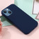 iPhone 15 Plus Shockproof Silicone Magsafe Phone Case - Navy Blue