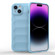 iPhone 15 Plus Magic Shield TPU + Flannel Phone Case - Light Blue