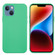 iPhone 15 Plus Solid Color Silicone Phone Case - Green