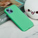 iPhone 15 Plus Solid Color Silicone Phone Case - Green