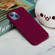 iPhone 15 Plus Solid Color Silicone Phone Case - Violet