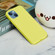 iPhone 15 Plus Solid Color Silicone Phone Case - Lemon Yellow