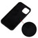 iPhone 15 Plus Solid Color Silicone Phone Case - Black