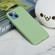 iPhone 15 Plus Solid Color Silicone Phone Case - Mint Green