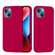 iPhone 15 Plus Solid Color Silicone Phone Case - Rose Red