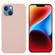 iPhone 15 Plus Solid Color Silicone Phone Case - Sand Pink