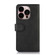 iPhone 14 Pro Max Cow Texture Leather Phone Case  - Black