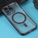 iPhone 14 Pro Max MagSafe Electroplating Straight TPU Phone Case  - Black