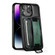 iPhone 14 Pro Max Suteni H13 Card Wallet Wrist Strap Holder PU Phone Case - Black