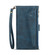 iPhone 14 Pro Max Retro Frosted RFID Flip Leather Phone Case  - Dark Green