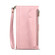 iPhone 14 Pro Max Retro Frosted RFID Flip Leather Phone Case  - Rose Gold