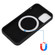 iPhone 14 Pro Max Shockproof Silicone Magsafe Case  - Black