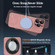 iPhone 14 Pro Max Skin Feel Leather MagSafe Magnetic Phone Case - Pink