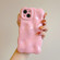 iPhone 14 Pro Max Gloss Oil Wave BubblesTPU Phone Case - Light Pink