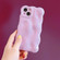 iPhone 14 Pro Max Gloss Oil Wave BubblesTPU Phone Case - Milky Purple
