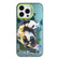iPhone 14 Pro Max Animal Pattern PC Phone Case - Panda