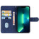 iPhone 14 Pro Max Leather Phone Case  - Blue
